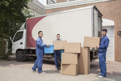 Busy Shoreditch street highlighting local removals challenges