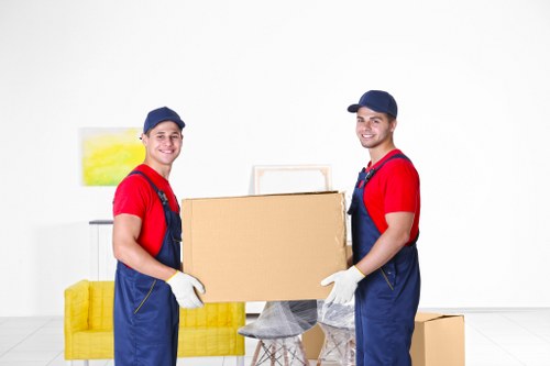 Sorting office and household items for recycling in Shoreditch