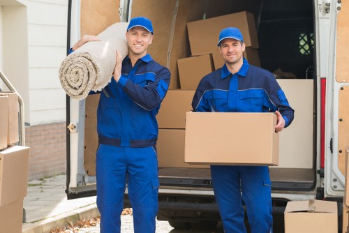 Professional packing supplies for a Shoreditch move