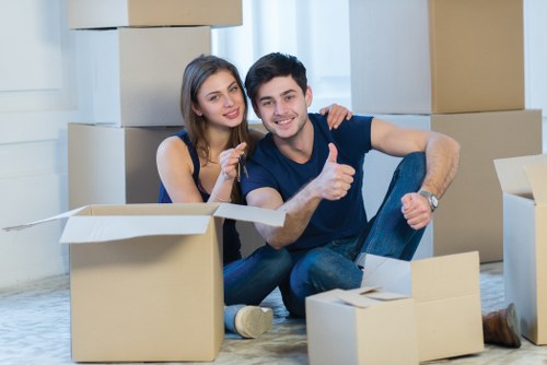 Shoreditch removal company transporting office and household items