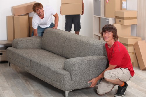 Modern storage in Shoreditch supporting decluttering and relocation