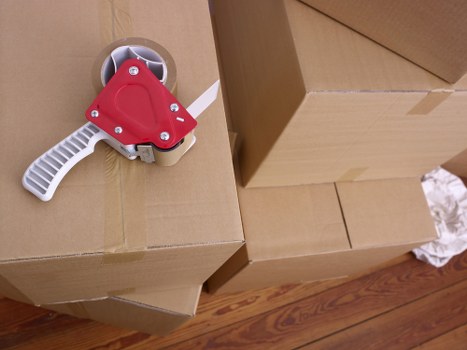 Protective wrapping used for safe furniture removals in Shoreditch