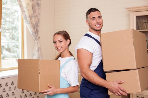 Commercial removal services for a Shoreditch business move