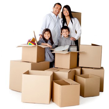 Professional mover carrying furniture in Shoreditch